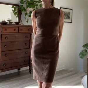 Ralph Lauren Black Label wool/cashmere dress.